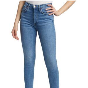 Re/done 90s High Rise Cropped Jeans